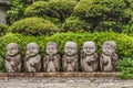 Jizo Child Buddha Statues Tofuku-Ji Buddhist Temple Kyoto Japan Royalty Free Stock Photo