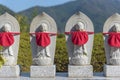 Jizo sculpture in Japan