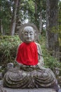 Jizo Statue in Graveyard of Okunoin Cemetery, Koyasan, Japan Royalty Free Stock Photo