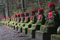 Jizo Statues in Nikko Royalty Free Stock Photo