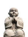 Jizo stone statue