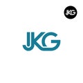 JKG Logo Letter Monogram Design Royalty Free Stock Photo