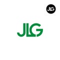 JLG Logo Letter Monogram Design Royalty Free Stock Photo