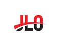 JLO Letter Initial Logo Design Vector Illustration Royalty Free Stock Photo