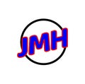 JMH company nam initial letters monogram. JMH letters icon