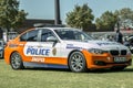 JMPD South African Police Cars - Side View No Lights Royalty Free Stock Photo