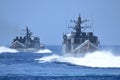 Japanese guided-missile patrol boats.