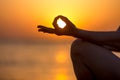 Jnana mudra Royalty Free Stock Photo