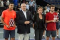 Jo-Wilfried Tsonga (FRA) and Gilles Simon (FRA)