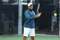 Jo-Wilfried Tsonga (FRA) Royalty Free Stock Photo
