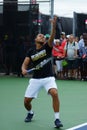Jo-Wilfried Tsonga (FRA) Royalty Free Stock Photo