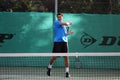 Jo-Wilfried Tsonga during a practice session Royalty Free Stock Photo
