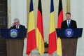 Joachim Gauck, Klaus Iohannis