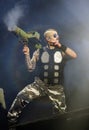 Joakim Broden of Sabaton during The Tour To End All Tours Royalty Free Stock Photo