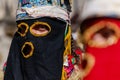 Joaldunak: the traditional costume of the carnival of Ortuella, Bizcaia. Euskal Herria