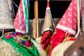 Joaldunak: traditional costume of the carnival of Ortuella, Bizkaia. Euskadi