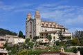 Joan Baptista church on island Majorca,village Calvia Royalty Free Stock Photo