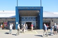 Joan Harris Cruise Pavillon, Port of Sydney, Nova Scotia, Canada.