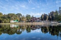 Joaquina Rita Bier Square and Lake - Gramado, Rio Grande do Sul, Brazil