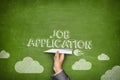 Job application concept Royalty Free Stock Photo