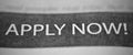 Job Application Newspaper Ad