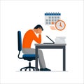 Job burnout and work deadlines