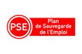 Job cut plans symbol called plan de sauvegarde de l`emploi in french language