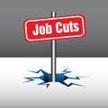 Job cuts Royalty Free Stock Photo