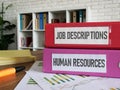 Job descriptions Human resources, employment and the team management Royalty Free Stock Photo