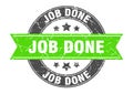 job done stamp Royalty Free Stock Photo