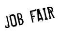 Job Fair rubber stamp