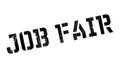 Job Fair rubber stamp Royalty Free Stock Photo