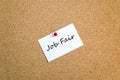 Job Fair Sticky Note Concept