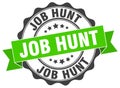 job hunt seal. stamp