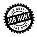 Job Hunt rubber stamp