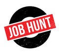 Job Hunt rubber stamp