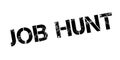 Job Hunt rubber stamp