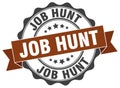 job hunt seal. stamp