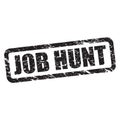 Job hunt stamp Royalty Free Stock Photo