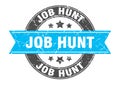 job hunt stamp Royalty Free Stock Photo