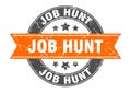 job hunt stamp Royalty Free Stock Photo