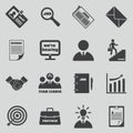 Job icons vector set. Human resources and