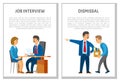 Job Interview and Dismissal of Employee Posters