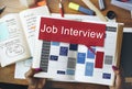 Job Interview Employment Human Resources Concept