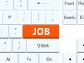 Job orange keyboard button