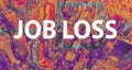 Job Loss theme with Manhattan New York City