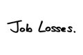 Job Losses Royalty Free Stock Photo