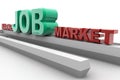 Job market Royalty Free Stock Photo