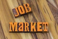 Job market professional employment marketing communication personnel career