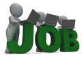 Job Online Showing Web Employment Search